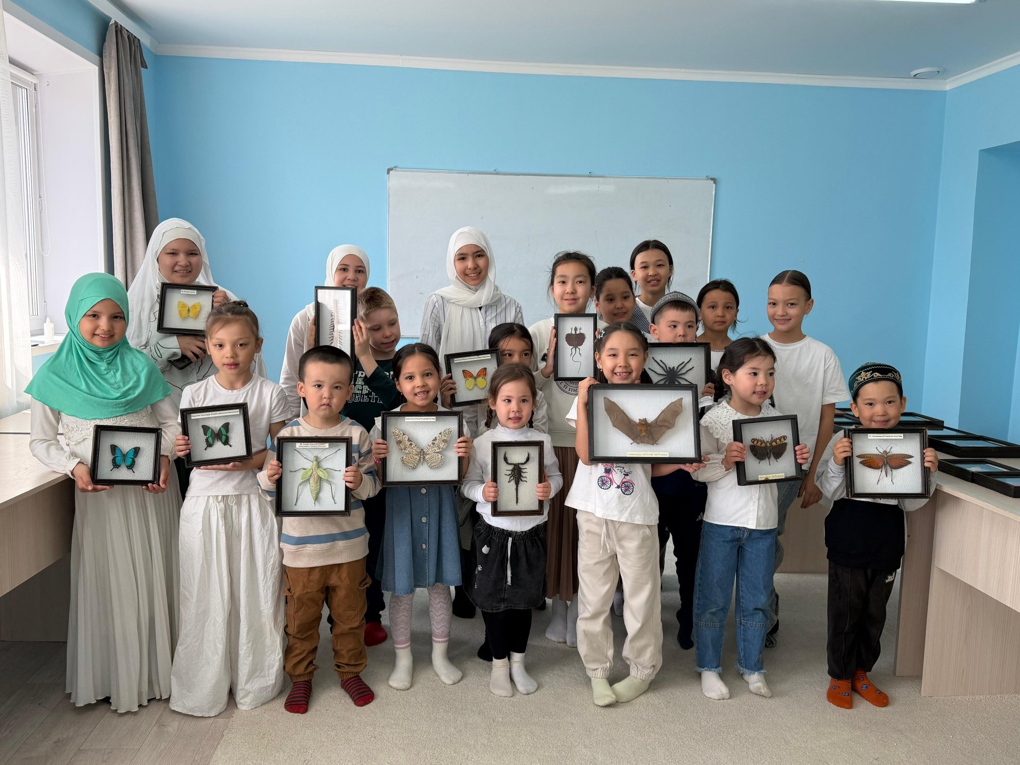 «Жәндіктер әлемі» атты танымдық жәндік экспонаттар көрмесі ұйымдастырылды