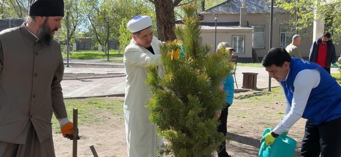 Бірлік күніне орай тал отырғызу шарасы өтті