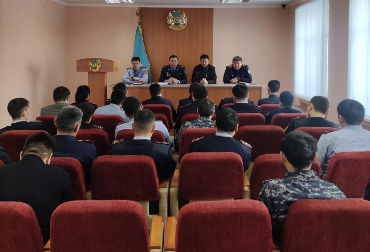 Теміржол полициясы қызметкерлерімен кездесу өтті