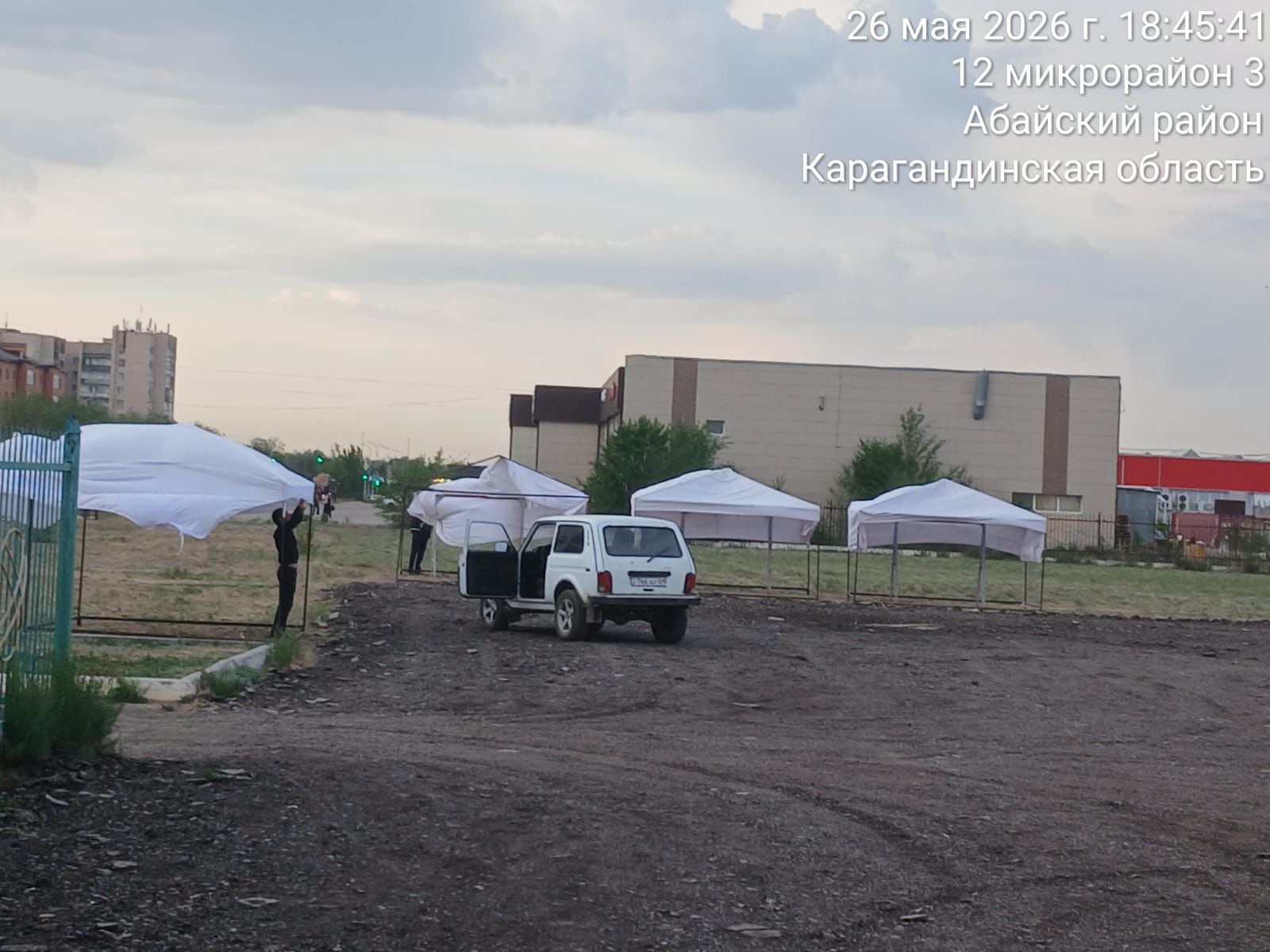 Абай аудандық мешітінде құрбандық шалатын орын дайындалды
