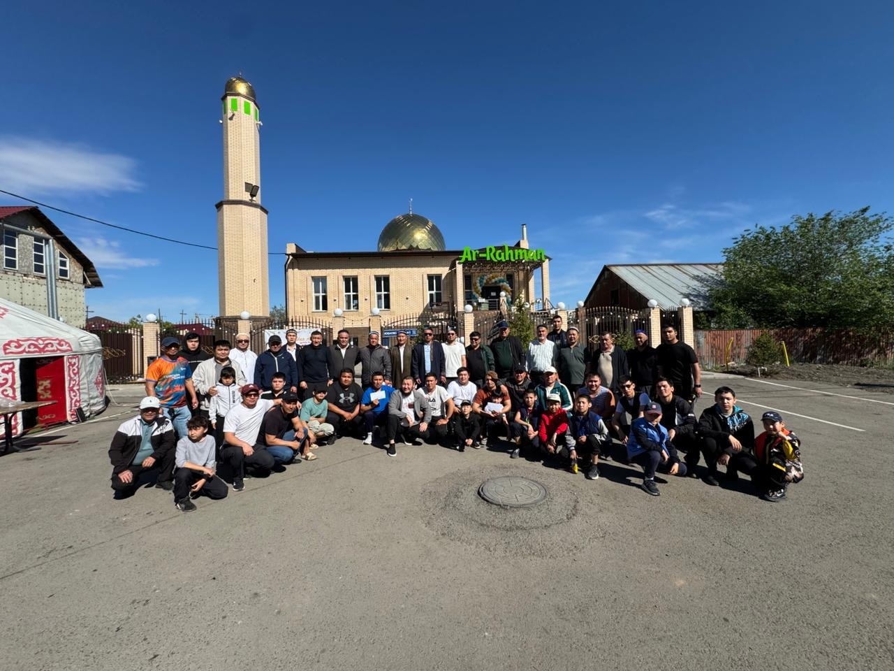 Қарағанды қалалық «Ар-Рахман» мешітінде Құрбан айт мерекесі аталып өтті