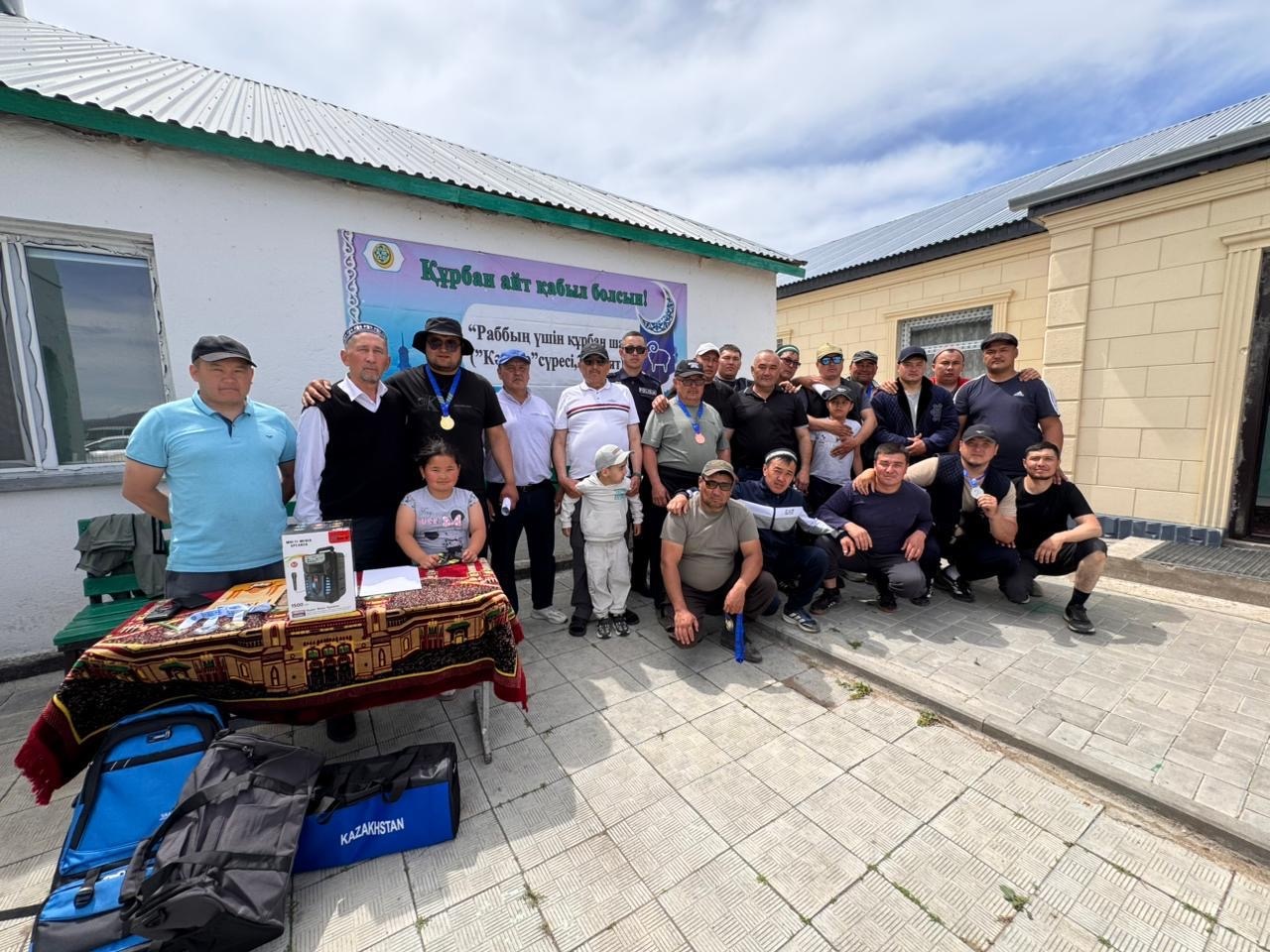 НҮРКЕН АУЫЛЫНДА ҚҰРБАН АЙТ МЕРЕКЕСІ АТАЛЫП ӨТТІ