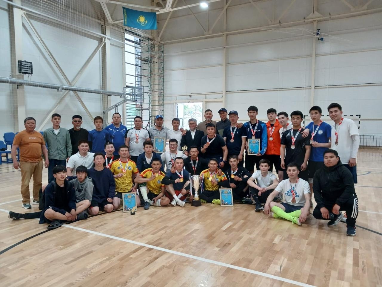 Егіндібұлақта жастар арасында футбол турнирі өтті