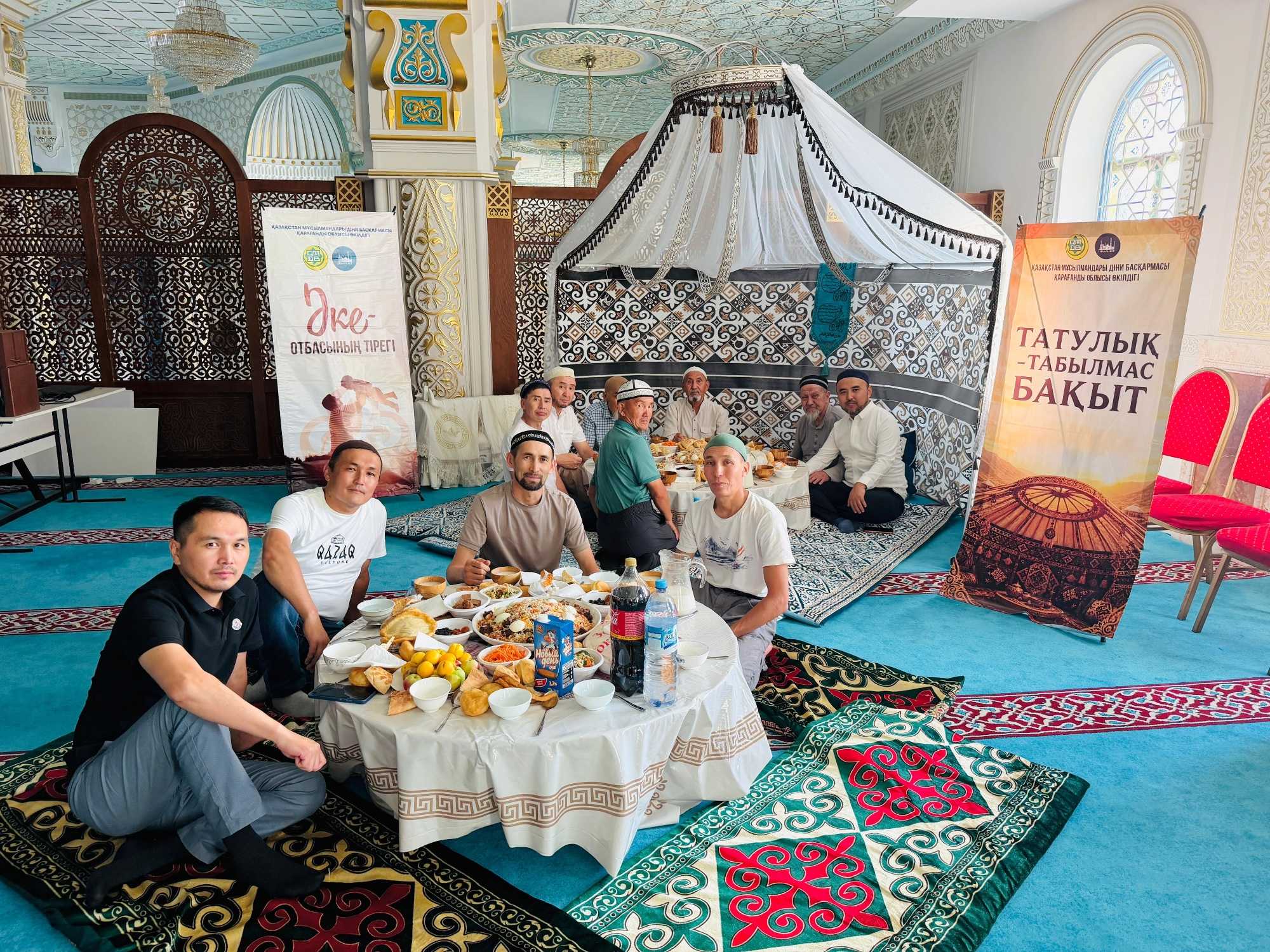 «Әнет баба» мешітінде «Тарих және тағылым» тақырыбында рухани кездесу ұйымдастырылды