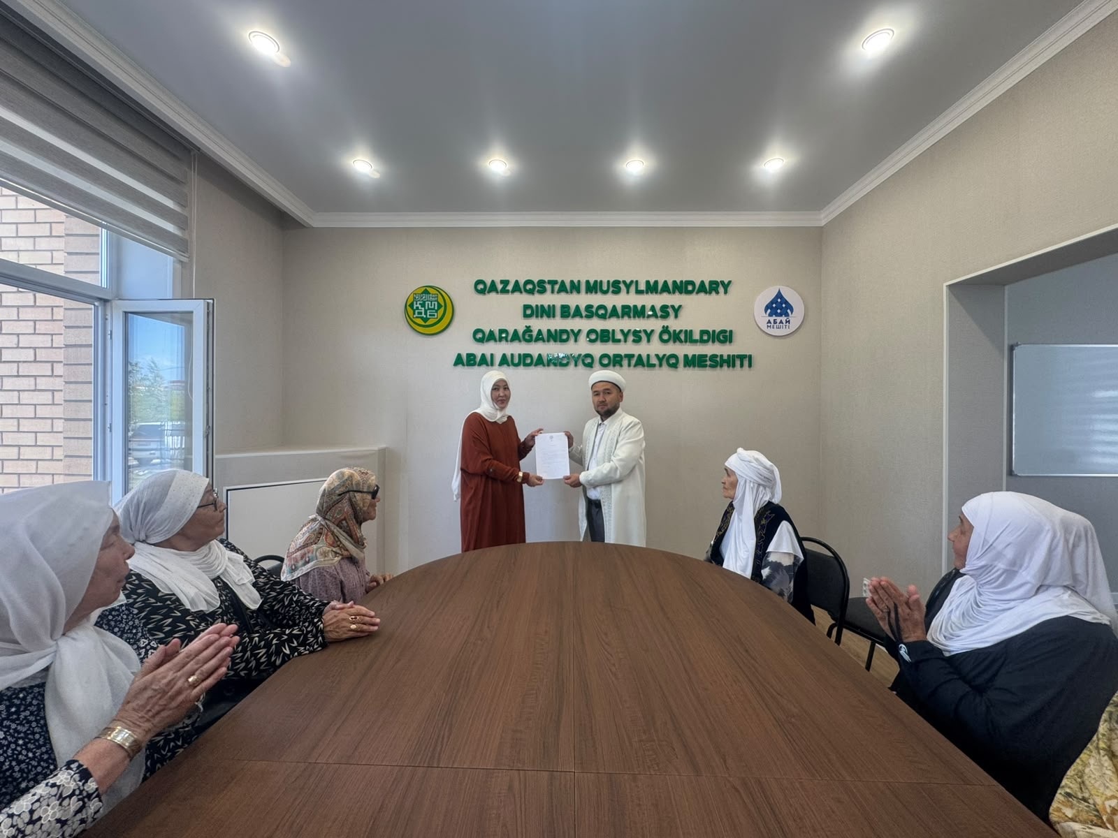 Абай аудандық мешітіне жаңа ұстаз қызметке тағайындалды