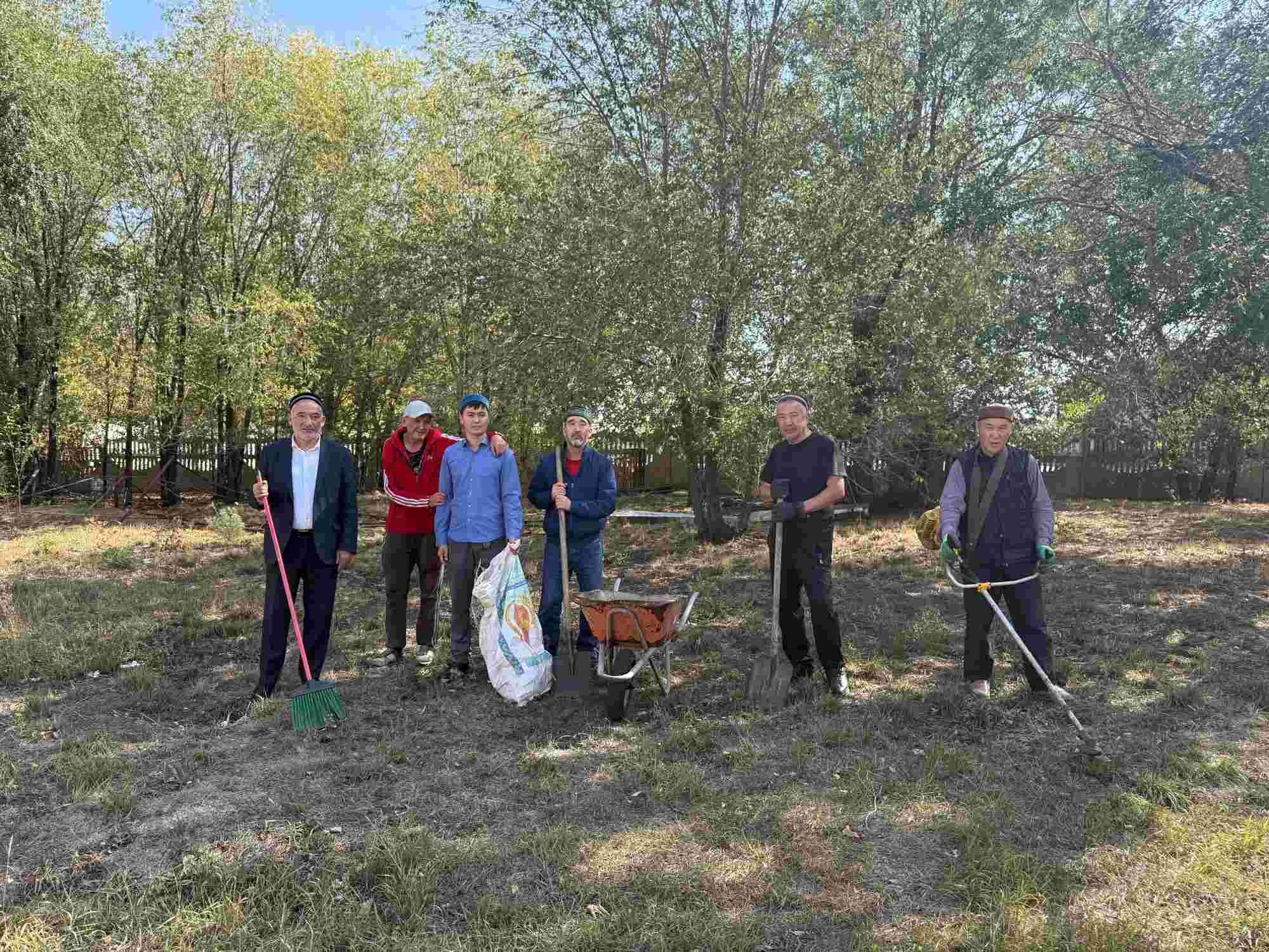 «Тазалық – иманның жартысы» акциясы ұйымдастырылды