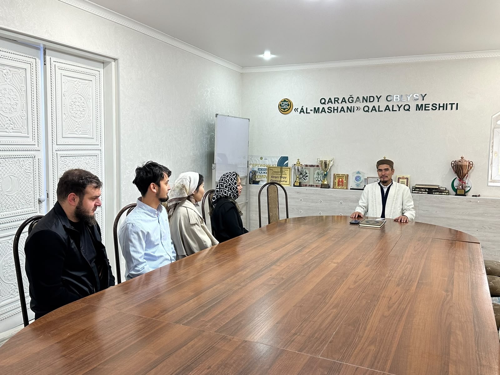 «Әл-Машани» мешітінде жастарға нашақорлықтың зияны түсіндірілді