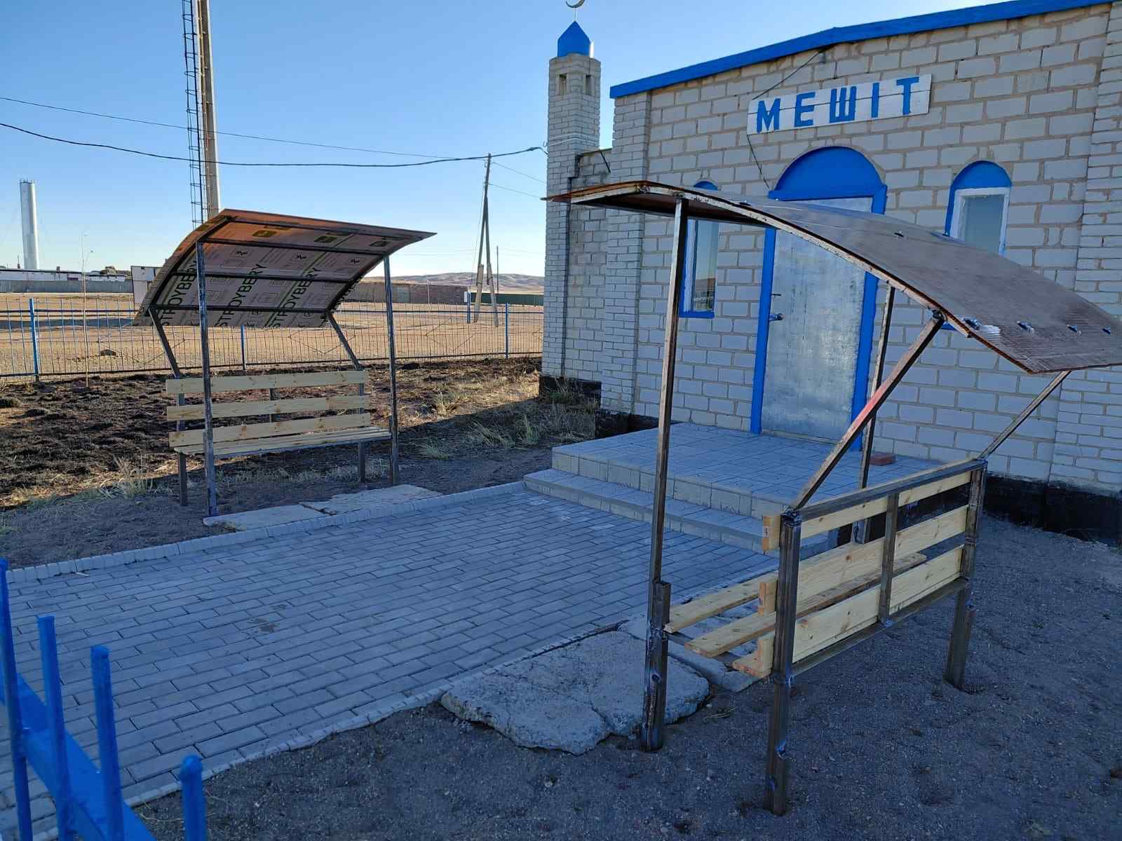 Қуаныш ауылының азаматтары мешітке тарту жасады
