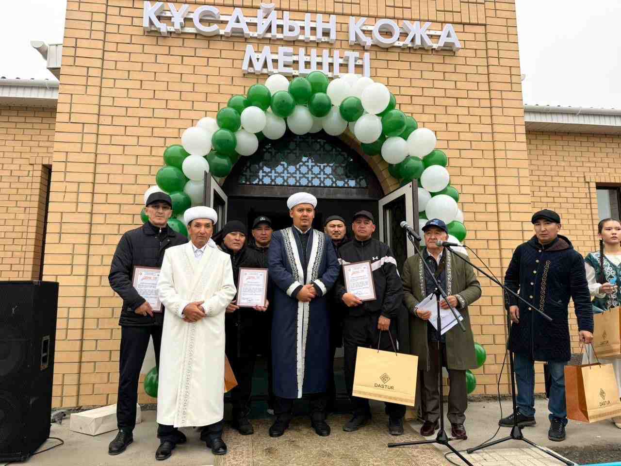 ҮМІТКЕР АУЫЛЫНДА ЖАҢА МЕШІТТІҢ АШЫЛУ РӘСІМІ ӨТТІ