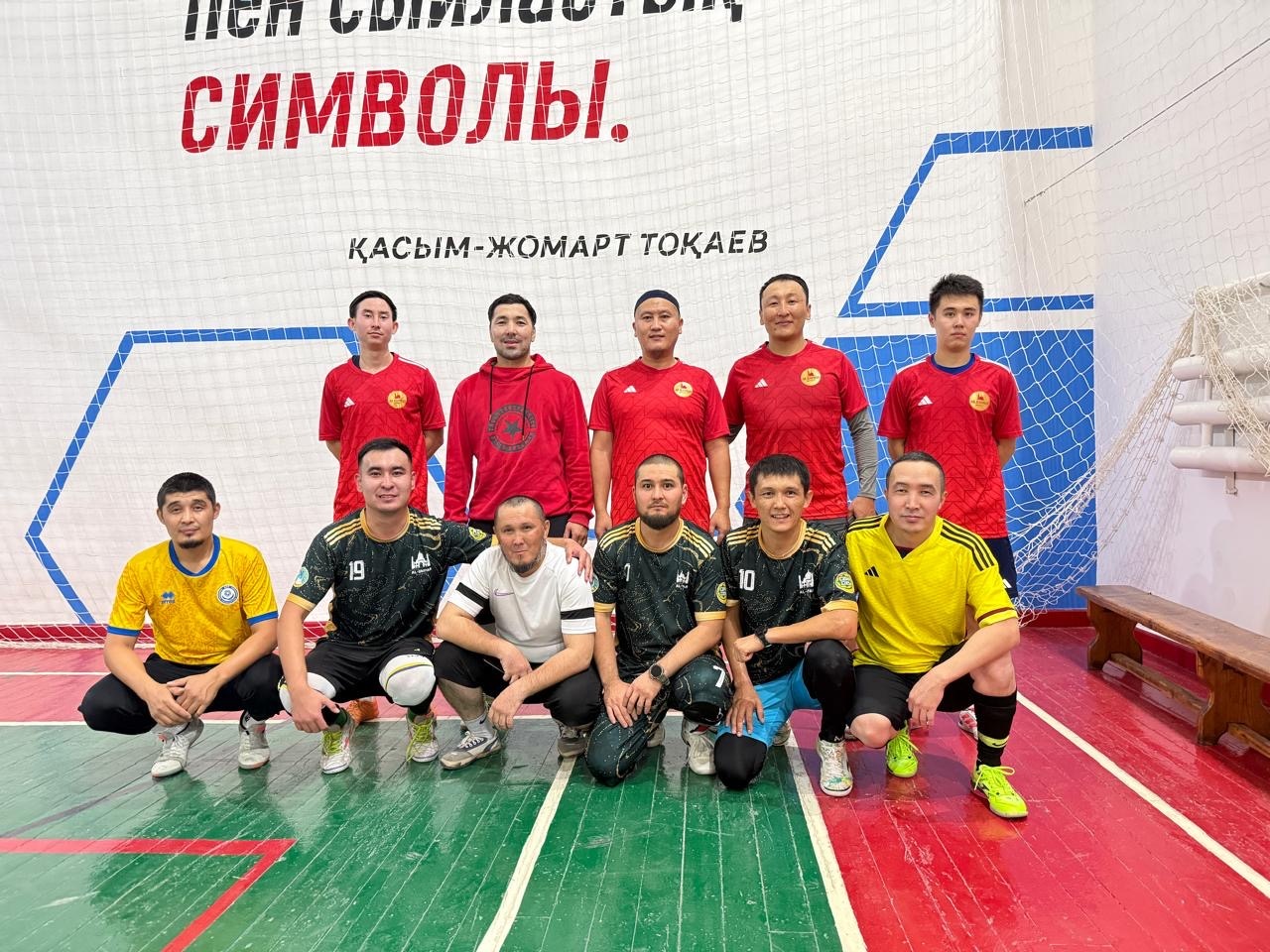 «РУХАНИ КЕЛІСІМ» МЕРЕКЕСІНЕ ОРАЙ ФУТБОЛДАН СПОРТТЫҚ ШАРА ӨТТІ