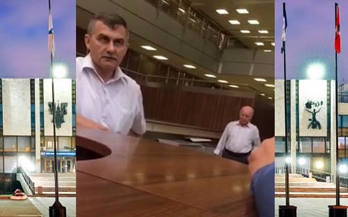 ОРАМАЛ ТАҚҚАН ТАЛАПКЕРДІ УНИВЕРСИТЕТКЕ КІРГІЗБЕДІ (ВИДЕО)