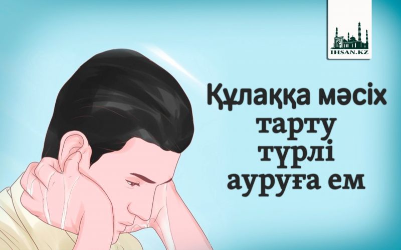 Құлаққа мәсіх тарту түрлі ауруға ем (ФОТО)