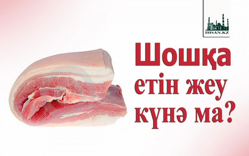 Шошқа етін жеу күнә ма?