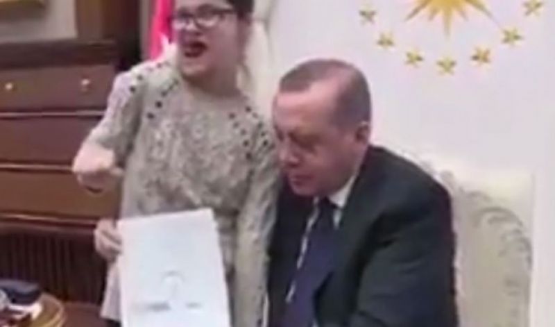 ЕРДОҒАН МҮГЕДЕК ҚЫЗДЫҢ АРМАНЫН ОРЫНДАДЫ 