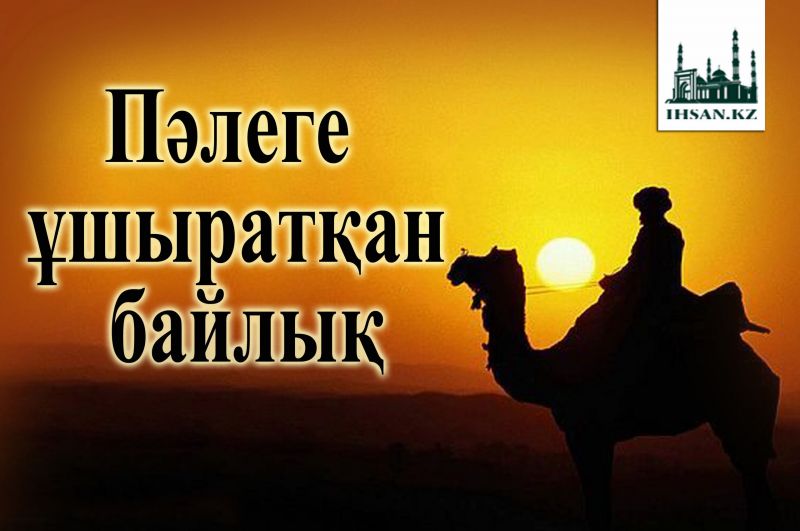 Пәлеге ұшыратқан байлық