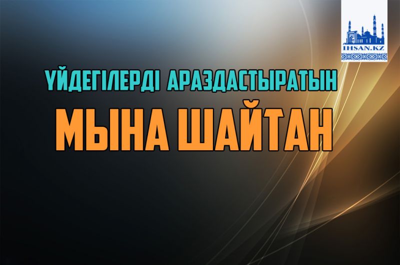 Үйдегілерді араздастыратын мына шайтан