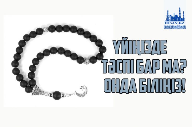 Үйіңізде тәспі бар ма? Онда біліңіз!