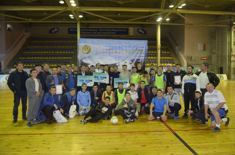 «Ұлы дала жастары» атты футболдан іріктеу турнир болып өтті.