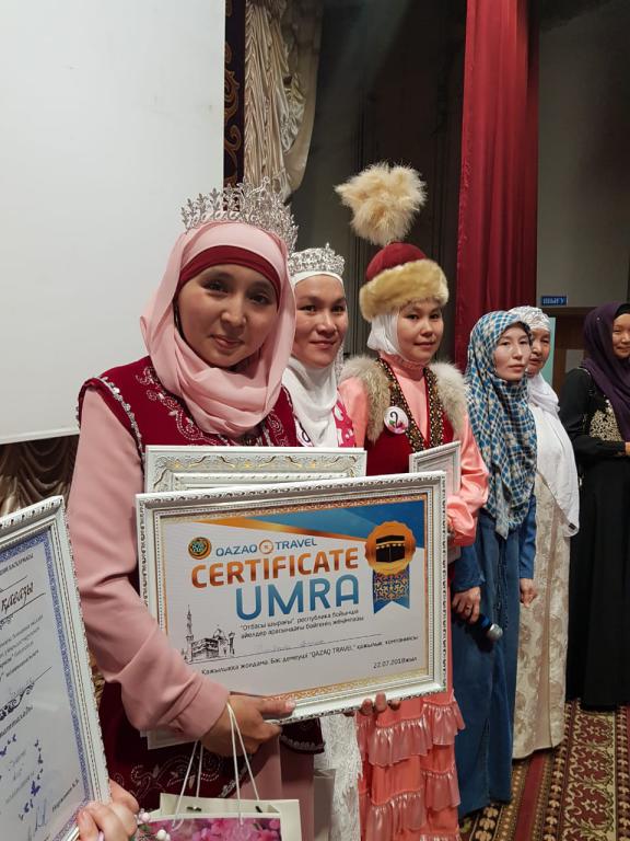 «Отбасы шырағының» қос жеңімпазына умра қажылығына жолдама табыс етілді