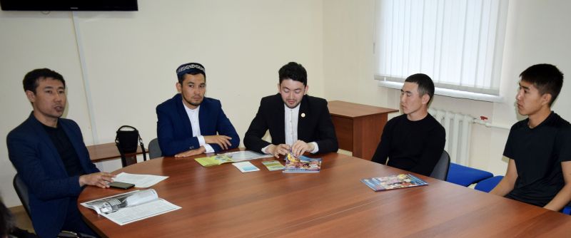 Қарағанды облысы бойынша «Жастар ісі» секторының өкілі жатақхана студенттерімен кездесті (фото)