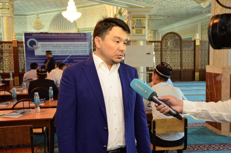 «Әнет баба» мешітінде діни ағымның алдын алу жайында бағыты айқын семинар өтуде