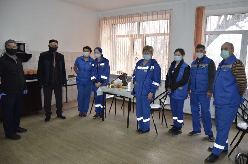 Бас имам «Біз біргеміз» жобасын жалғастырды