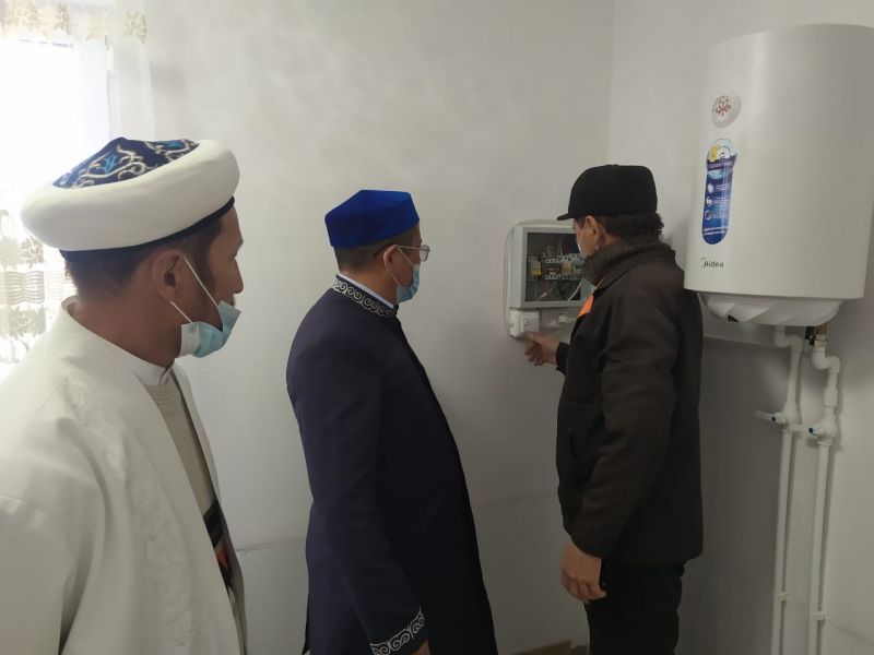«Ықсан қажы» мешітіне жөндеу жұмыстары жүргізілді (фото)