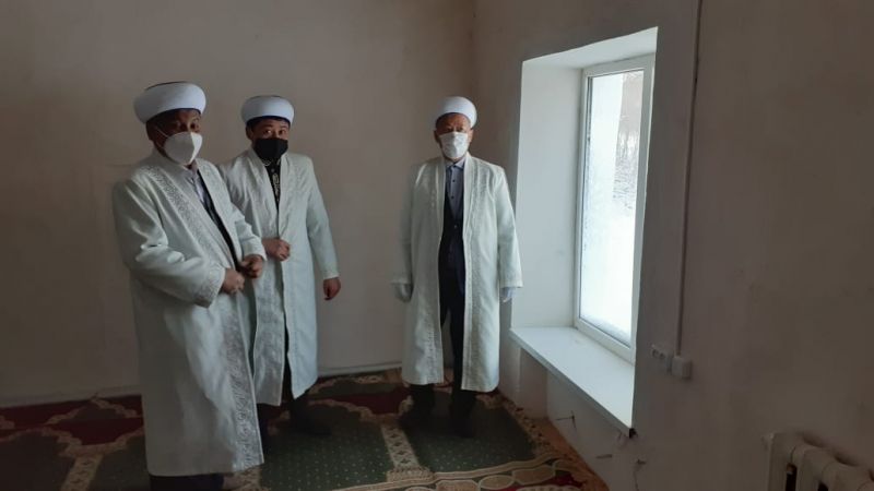 Абай ауданы Қарабас кенті мешітіне бақылау-басқару жұмыстары жүргізілді (фото)
