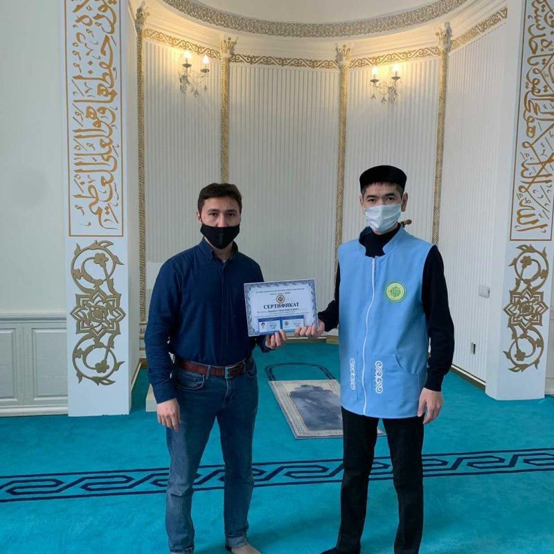 «Ұлытау» ет дүкеніне халал сертификаты табысталды 