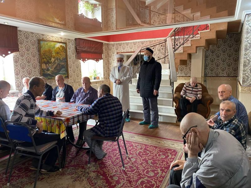 «Әл-Машани» мешіті: «Добро» қарттар пансионатты зиярат етілді (фото)