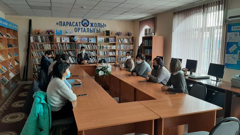 «Қазыбек би» мешітінің имамы ұстаздармен кездесу өткізді