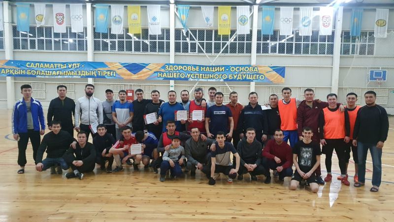 Балқаш қалалық мешітінде футболдан жарыс өтті