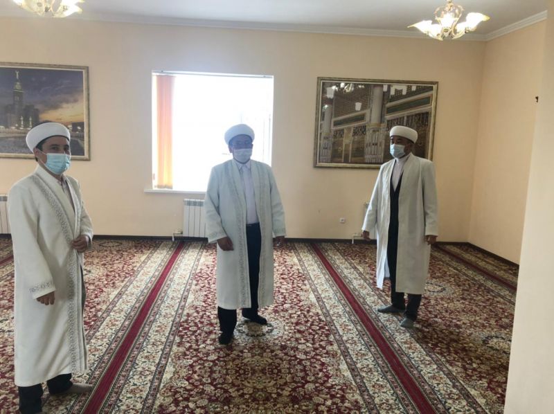 «Мұрат ата» мешітіне бақылау-басқару жұмысы жүргізілді