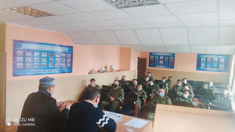 ТЕМІРТАУ ҚАЛАСЫНДАҒЫ №2 ПОЛИЦИЯ БАТАЛЬОН ҚЫЗМЕТКЕРЛЕРІМЕН КЕЗДЕСУ ӨТТІ