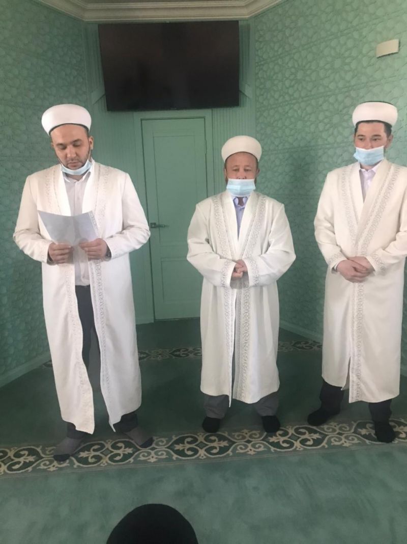 «Хазрет Али» мешітіне жаңа наиб имам тағайындалды 