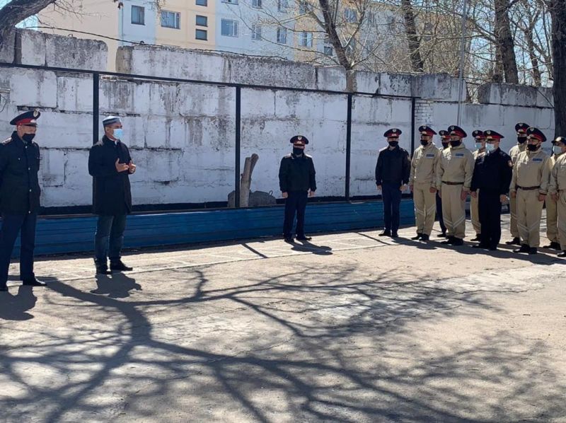 «2-Батальон полиция қызметкерлеріне» вакцина салдыруға қатысты дәріс жүргізілді